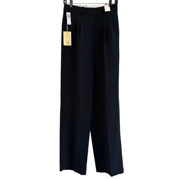 Aritzia Wilfred Effortless Pants Crepette Black - Picture 6 of 11